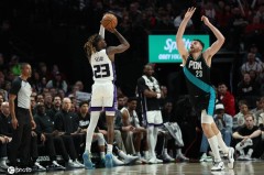 阿夫迪亚35分德罗赞33分 开拓者加时绝杀国王