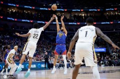 穆雷35分沃特森31+7+5 掘金险胜鹈鹕