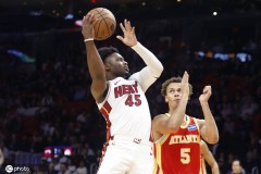 约翰逊29+11+11 阿德巴约16+14老鹰胜热火