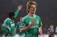 欧冠早报：国米1-3意甲遭全败 悍将半场大四喜纽卡6-1