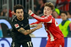 德甲最新积分榜揭晓，拜仁4-1大胜门兴稳居榜首