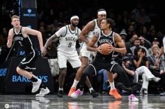 小波特12+6特伦特20分 篮网大胜雄鹿