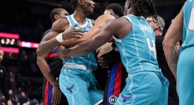 黄蜂活塞斗殴禁赛处罚出炉：斯图尔特7场 杜伦2场